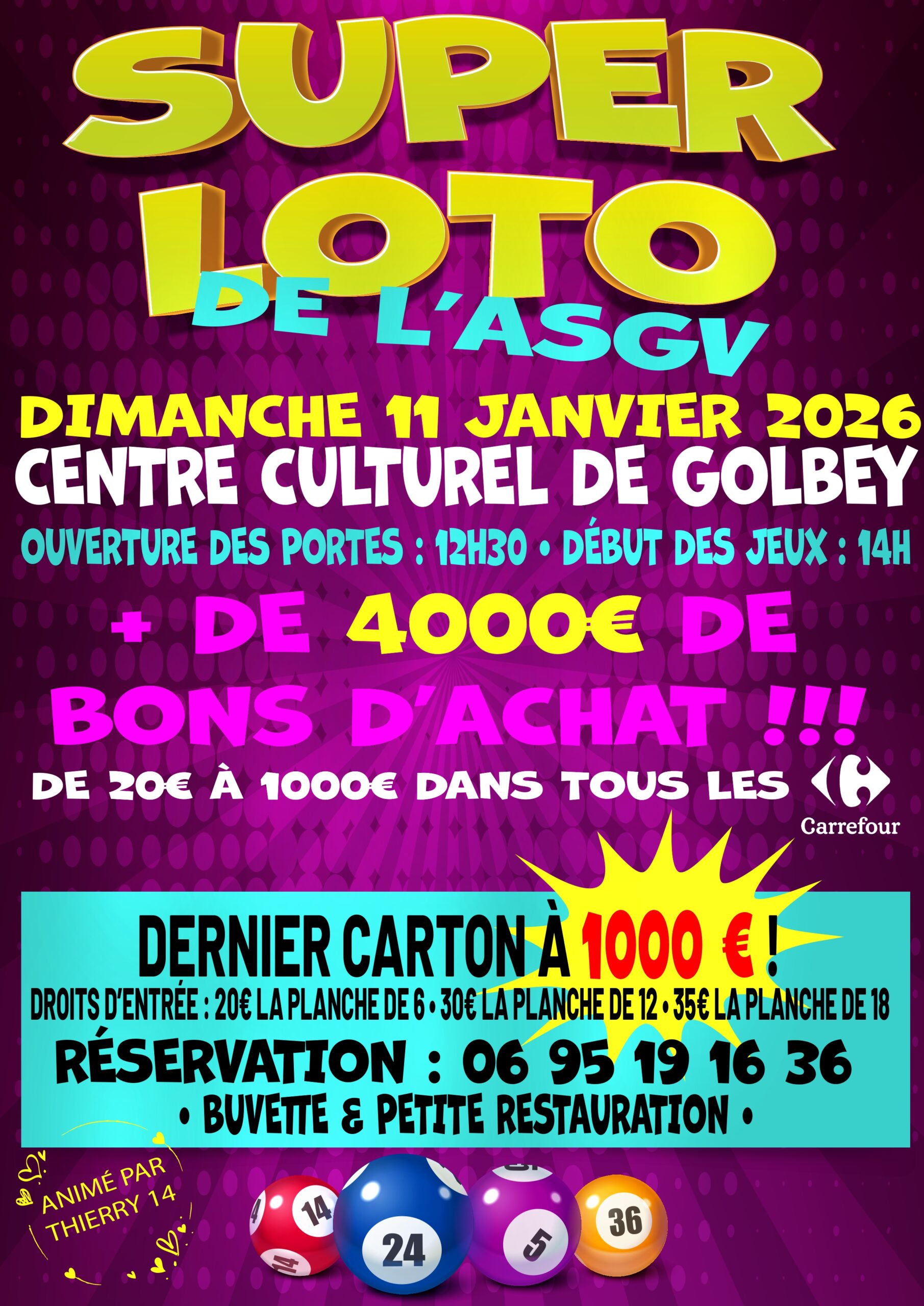 Inscription Loto | ASGV